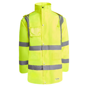 Parka alta visibilidad MERAK color amarillo fluor