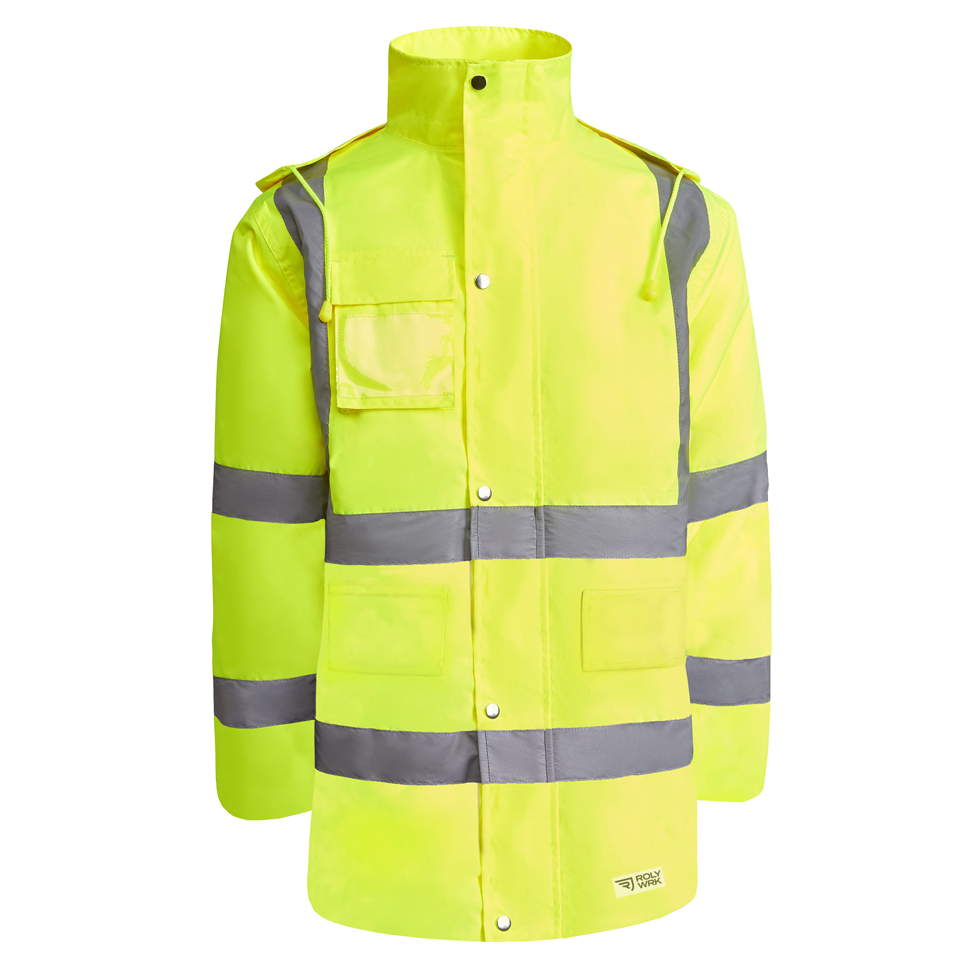 Parka alta visibilidad MERAK color amarillo fluor
