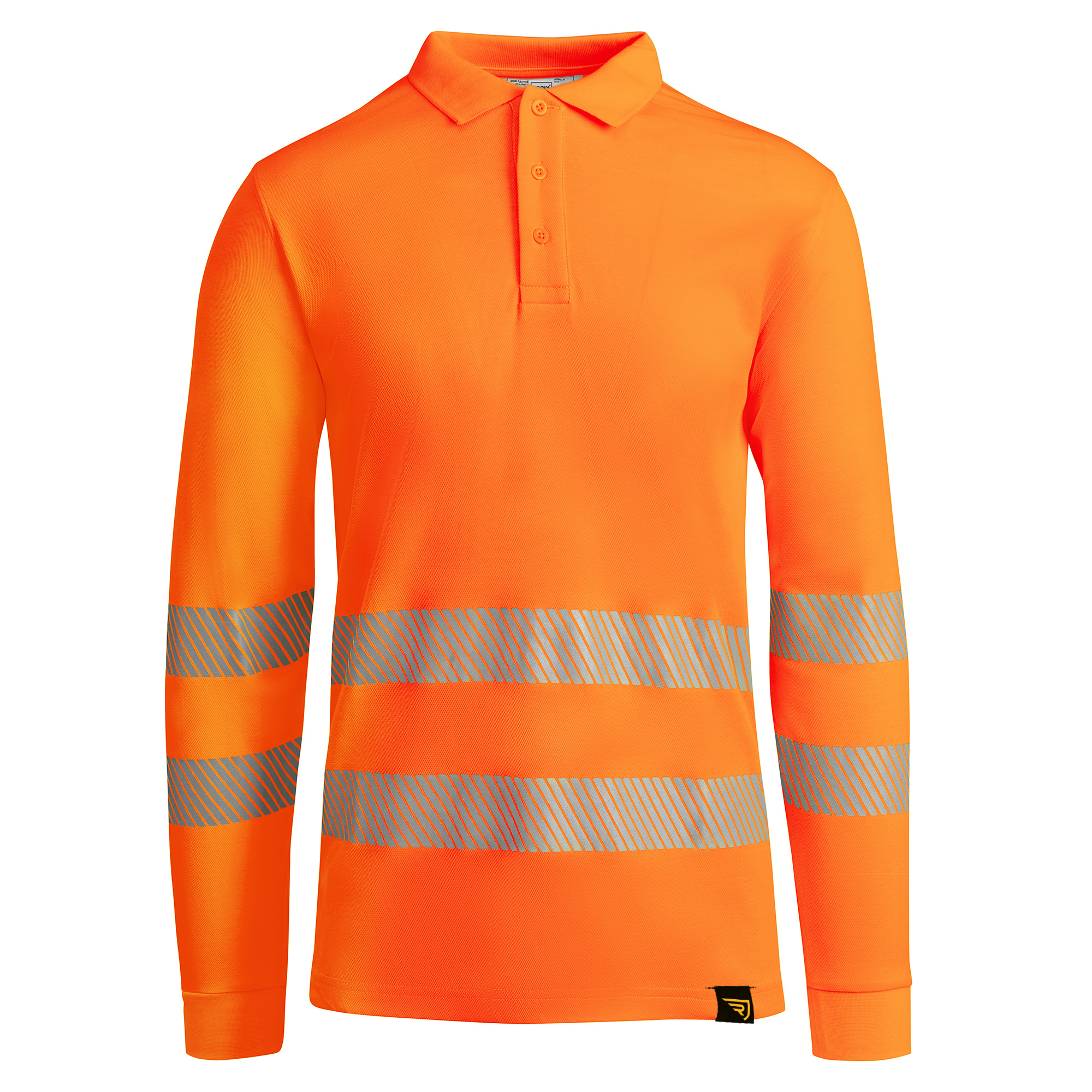 polo alta visibilidad ATRIO LS color naranja flúor