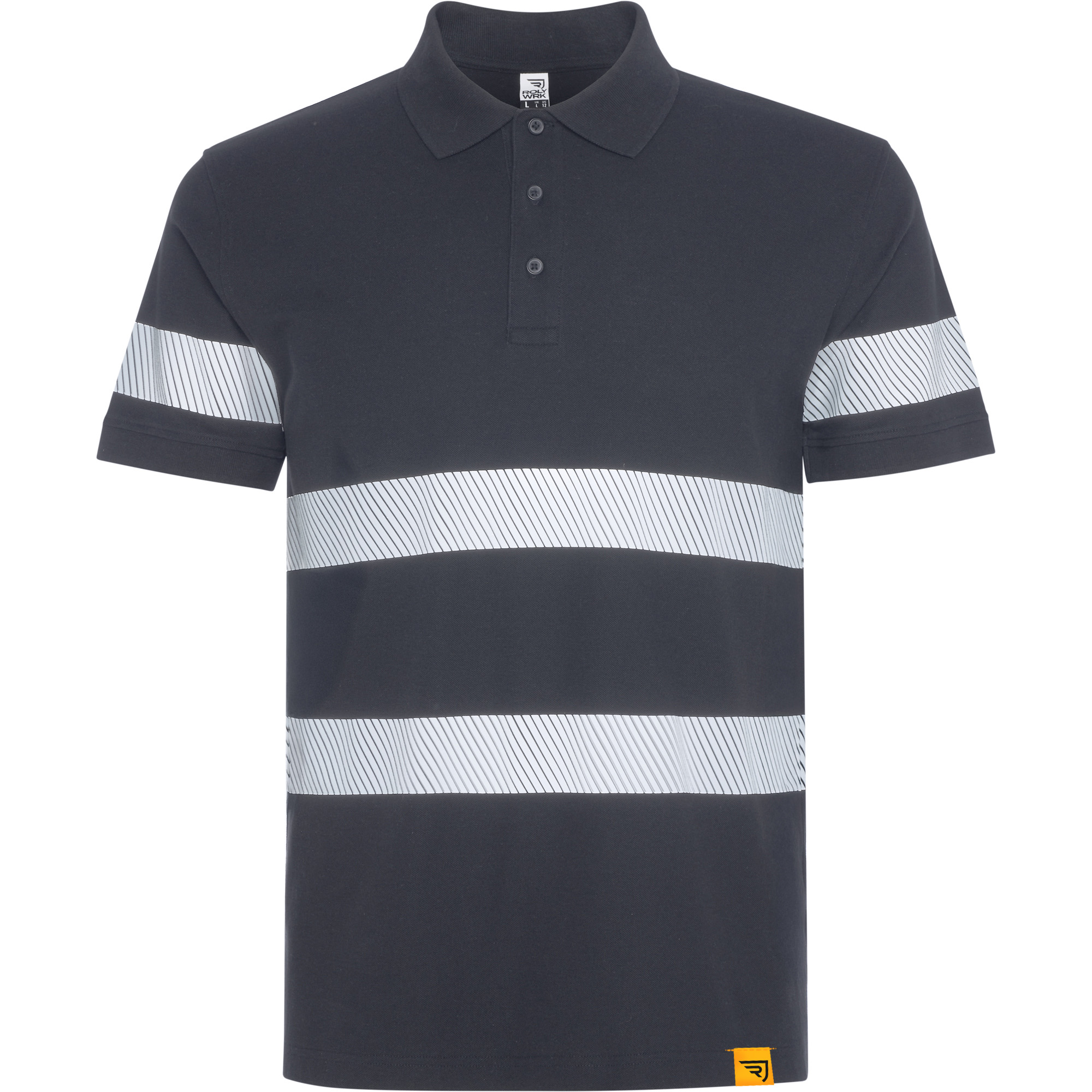 polo alta visibilidad FORAN color plomo
